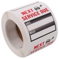 thumbnail image 1 of OULII Removable Oil Change Sticker Black Adhesive Car Service Due Reminder Decal, 1 of 8