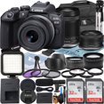 thumbnail image 1 of Canon EOS R10 Mirrorless Camera with RF-S 18-45mm + 18-150mm Lens + 2 Pack SanDisk 32GB Memory Card + Case + ZeeTech Accessory, 1 of 10