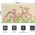 thumbnail image 2 of Spring Welcome Mat Floral Doormat Flower Outdoor Rug Non Slip Entrance Outdoor Indoor Doormat 30" x 17", 2 of 6