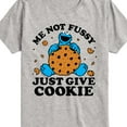 thumbnail image 3 of Sesame Street - Me Not Fussy - Toddler and Youth Short Sleeve Graphic T-Shirt, 3 of 5