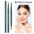 thumbnail image 2 of Lápiz de cejas 3 piezas Maquillaje profesional impermeable Micro lápiz de cejas Kit de cejas con cepillo de cejas y maquinilla de afeitar Lápiz mecánico ultrafino, 2 of 7