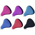thumbnail image 3 of Bicycle Saddle, Bicycle Comfort Seat Cushion Saddle Cover, Soft Breathable Bicycle Saddle Cushion Cover, Bicycle Seat Cover Cycg Parts, A (D), 3 of 5