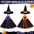 thumbnail image 4 of Halloween Goose Outfit for 23" Cement Lawn Porch Witch Goose Clothes Plastic Statue Clothing for Yard Lawn Art Decor, 4 of 6