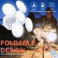 thumbnail image 3 of Luz Solar plegable para exteriores, bombilla LED portátil recargable por USB, luces de búsqueda, antorcha de Camping, lámpara de emergencia para cortes de energía, 3 of 4
