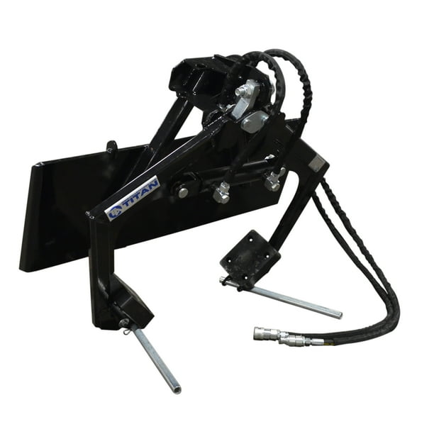 Titan Hydraulic Hardscape Grapple Attachment For Universal Skid Steer