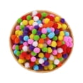 thumbnail image 1 of relayinert 300x Craft Pom Poms Bundle Assorted Fuzzy Pompoms For DIY Fun Handmade Assorted Fuzzy Pompoms Balls random 10mm 1Set, 1 of 6