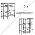 thumbnail image 4 of Bathroom Shelf, Storage Rack for Small Space, Black ULGR23BK, 4 of 7