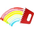 thumbnail image 3 of 8 Pcs Paint Scraper Tools Plastic Scrapers DIY Graffiti Tools for Toddlers Kids Paint Crafts DIY Line Graffiti, 3 of 5