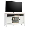 thumbnail image 3 of Bowery Hill Engineered Wood Corner Entertainment Stand in Glacier White, 3 of 12