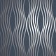 thumbnail image 1 of Fine Decor - Papel Tapiz Texturizado Quartz Diseño Ondas (Marino), 1 of 4