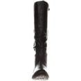 thumbnail image 2 of Womens Cliffs White Mountain Felisa Flat Knee-High Boots, Black, 2 of 6