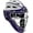 Purple/White, variant on Rawlings Velo Adult Softball Catcher's Helmet