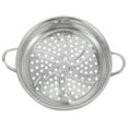 thumbnail image 4 of BRIGHTFUFU Canasta para vaporera de alimentos de 20 cm, asas prácticas de acero inoxidable, vaporera, rejilla de vaporizador de bollos útil para el hogar, cocina, restaurante (plateado), 4 of 7