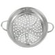 thumbnail image 4 of BRIGHTFUFU Canasta para vaporera de alimentos de 20 cm, asas prácticas de acero inoxidable, vaporera, rejilla de vaporizador de bollos útil para el hogar, cocina, restaurante (plateado), 4 of 7