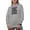 Heather Grey, variant on Daddy Knows Everything, He Can Make Something Fast, Father Appreciation, Father's Day, White Hooded Sweatshirt or Hoodie, Medium