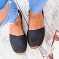 thumbnail image 2 of Mujer Vacaciones Menorquinas Pisos Verano Peep Toe Bombas Sandalias Zapatos Casuales, 2 of 4