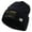 Navy, variant on U.S. Army Retired Embroidered Long Knitted Beanie - Black OSFM