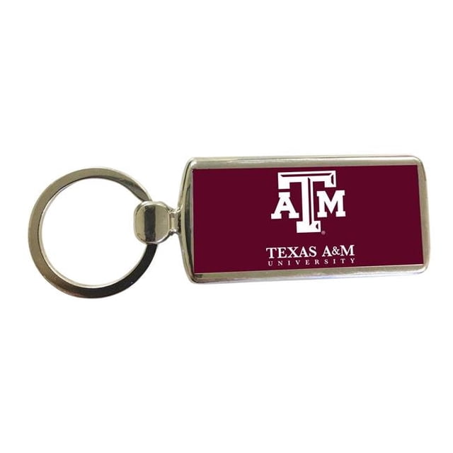 R & R Imports KCM2-C-TXA19 Texas A&M Aggies Metal Keychain - Pack of 2