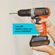 thumbnail image 4 of Taladro/Destornillador 20V MAX Black+Decker BCD702C1, 4 of 12