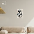 thumbnail image 3 of Slither Abstract Shapes Wall Art Canvas Wall Art by Art Remedy, Gallery Wrapped, 10" x 15", 3 of 7