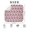 thumbnail image 4 of French Bulldog Cute Bone Paw Print Dish Drying Mat for Kitchen 1 Pack, Ultra Absorbent Microfiber Dishes Drainer Mats,16"x18", 4 of 6