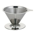 thumbnail image 1 of Halloween Kitchen Decor Stainless Steel Hand Made Coffee Strainer Tea Strainer Filter Paper Filter Cup Funnel Type Wide Mouth Funnel,Kitchen Gadgets,Water Bottle Funnel,Womens Camping Funnel,Wine S, 1 of 9