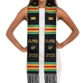 thumbnail image 1 of Scarf Double Layered Tassel Shawl Satin Graduation Ribbon Logo Honor Adult Etiquette Shoulder Strap, 1 of 8