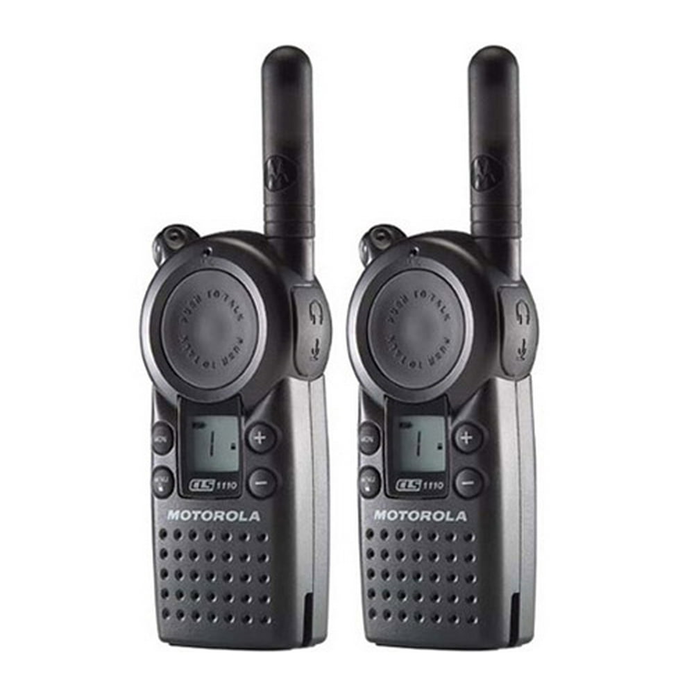 Motorola CLS1110 (2 Pack) Professional 2Way Radio / 2 Mile Range