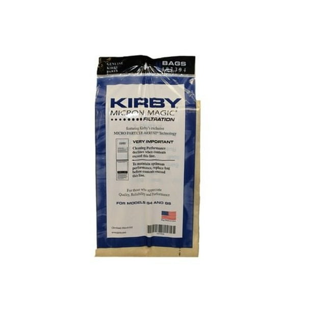 Kirby G4, G5 Micron Magic Bags 9 Pk - 197394A - Walmart.com - Walmart.com