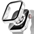 thumbnail image 1 of Protector de pantalla templado para Apple Watch, cristal y cubierta para funda de Apple Watch 7, 8, 45mm, 41mm, Ultra 49mm, 44mm, 40mm, serie iWatch se 6, 5, 4, 1 of 4