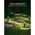 thumbnail image 3 of SUNVIE Low Voltage Pathway Light 3W 3000K LED Landscape Bollard Path Lighting Outdoor for Yard, 3 of 8