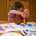 thumbnail image 4 of White Drawing Paper Roll - 10 M Art Paper Roll, Painting Sketching Paper - Easel Paper Roll For Kids - Fadeless Bulletin Board Paper Children Art Sketch Paint Drawing Board - 22.5cm Wide, 4 of 7