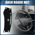 thumbnail image 2 of Funda de tablero de Bargains Únicos, cubierta interior antideslizante, alfombrilla de tablero para Buick Envision 2014-2017, poliéster negro y azul, 2 of 7