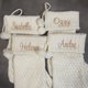 thumbnail image 2 of Medias navideñas con nombre personalizado, calcetines con monograma y decoración navideña, medias con nombre bordadas personalizadas, regalo de Navidad tejido, 2 of 5