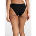 thumbnail image 3 of No Boundaries Cotton Lace Hi Cut Bikini Women's and Women's Plus, Sizes XS-XXXL, 3 of 4