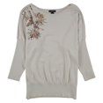thumbnail image 2 of Suéter Alfani con lentejuelas para mujer beige extragrande, 2 of 2