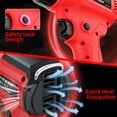 thumbnail image 4 of Pistola de calor inalámbrica Samvinor para Milwaukee, batería de 18 V y 350 W, 4 of 9