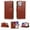 Brown, variant on For Apple iPhone 16 (6.1") Leather Zipper Wallet Case 9 Credit Card Slots Cash Money Pocket Clutch Pouch Stand & Strap Cover ,Xpm Phone Case [ Lavender ]