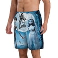 thumbnail image 2 of Corpse Bride Men's Swim Trunks Quick Dry Beach Board Shorts with Pockets Mesh Lining Bathing Suits, 2 of 7