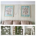thumbnail image 3 of 4M Xmas String Hanging Star Christmas Party Decoration Tree Ornament Garland Silver Paperboard, 3 of 7