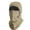 Khaki, variant on Winter Fleece Balaclava Hood for Men and Women, Thick Thermal Ski Mask with Built-In Face Cover and Extended Neck Warmer for Skiing, Cycling, Fishing, Hiking and Outdoor Work