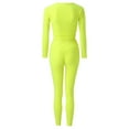 thumbnail image 4 of Ramiter Outfits for Women Womens Leggings Clearance Womens Yoga Vest Yoga Shorts Two Piece Pants Set for Women Going Out Suit Tights Corset Tops for Women Casual Fall,A, 4 of 4