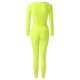 thumbnail image 3 of Gibobby Trajes de Entrenamiento para Mujer Trajes de yoga para mujeres Conjunto de 2 piezas Chándal Sin costuras Manga corta Crop Top Entrenamiento Leggings S(A,M), 3 of 4