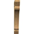 thumbnail image 2 of Ekena Millwork 6"W x 42"D x 42"H Legacy Slat Rough Sawn Bracket, Western Red Cedar, 2 of 4