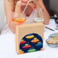 thumbnail image 3 of Yayeee Napkin Holder for Table Set of 2 Kitchen Paper Tissue Organization, Rainbow Space Cat, 3 of 8