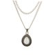 thumbnail image 3 of CRILSTYLEO Collar Bohemio Multilayer En Color Con Colgante De Piedra Ideal Para Mujer Y Eventos, 3 of 6