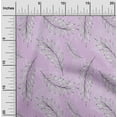 thumbnail image 2 of oneOone Cotton Silk Amethyst Fabric Tropical Leaf With Dot Diy Clothing Quilting Fabric Print Fabric By Yard 42 Inch Wide, 2 of 4
