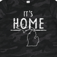 thumbnail image 4 of Inktastic It's Home- State  of Michigan Outline Distressed Text Boys or Girls Toddler T-Shirt, 4 of 5
