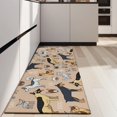 thumbnail image 4 of Cute Cartoon Dog Kitchen Rug Mat,Kitchen Runner Rugs Non Skid Washable,Decorative Kitchen Floor Mats for Kitchen,Sink,Laundry,17"X47", 4 of 5