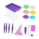 thumbnail image 4 of Bandejas para pintura de diamantes, placa de perforación de diamantes de imitación, placa de abalorios, taladro multiusos Multicolor, 4 of 7